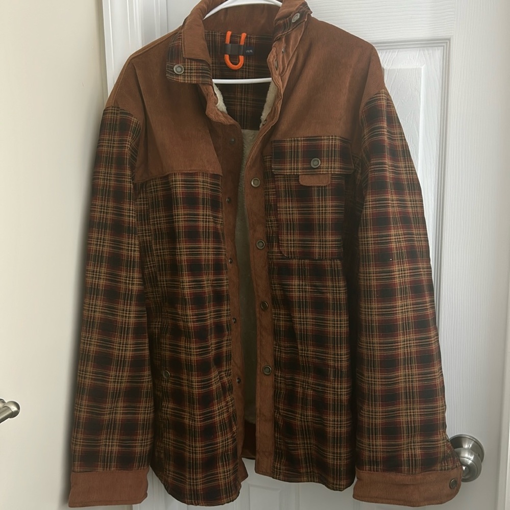 Men’s XL fleece lined jacket